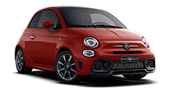 Abarth 595 bianco gara